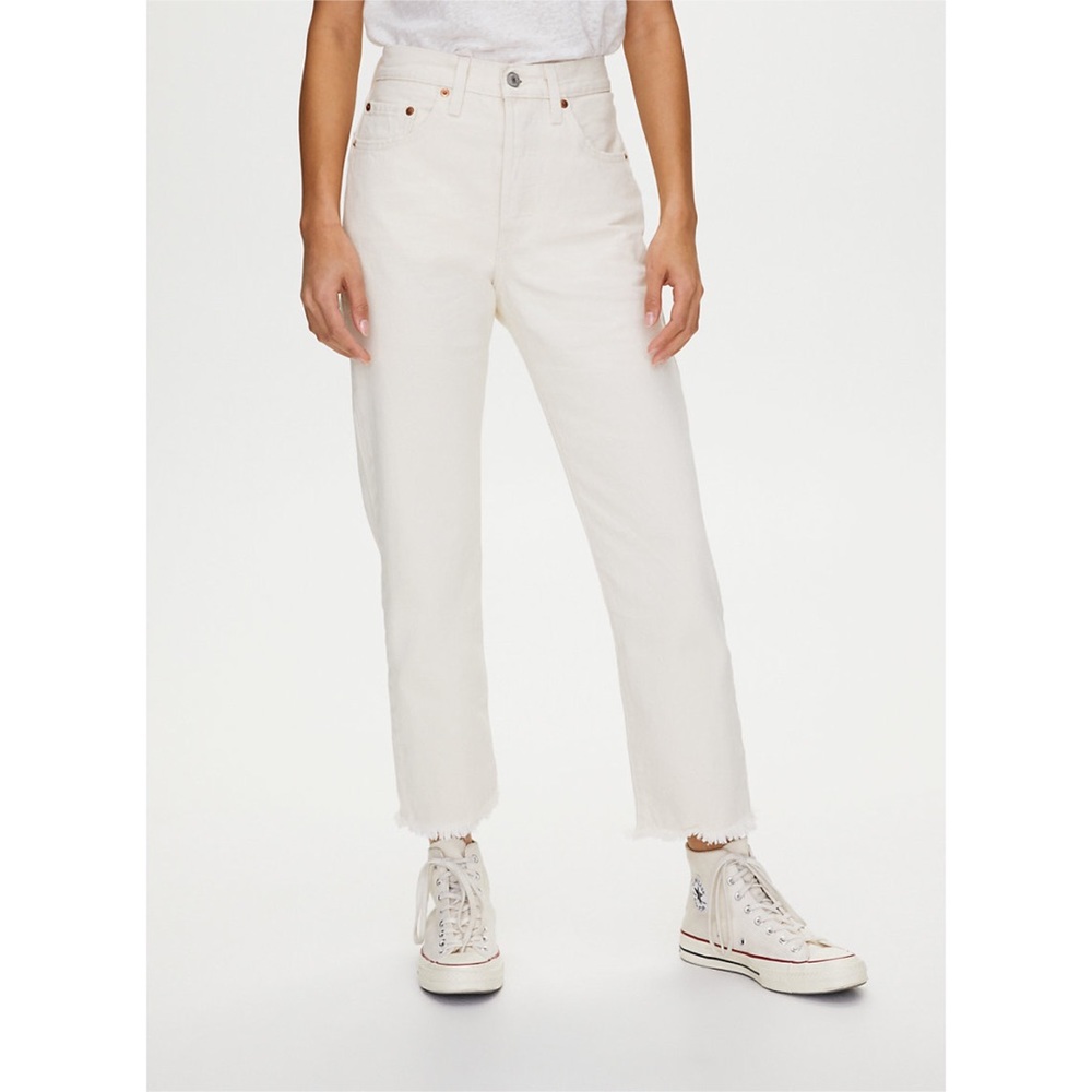 NEW Levi’s 501 Original Cropped Ankle Mom Jeans 30 - Picture 3 of 8